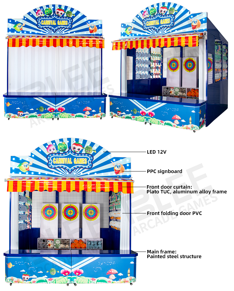 carnival ticket booth for sale