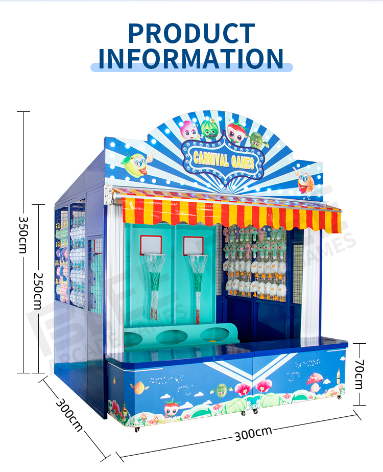 how to make carnival booths