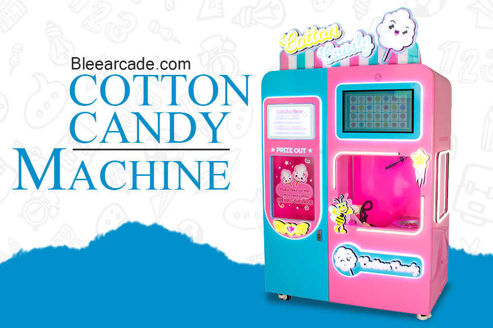 Cotton Candy Vending Machine