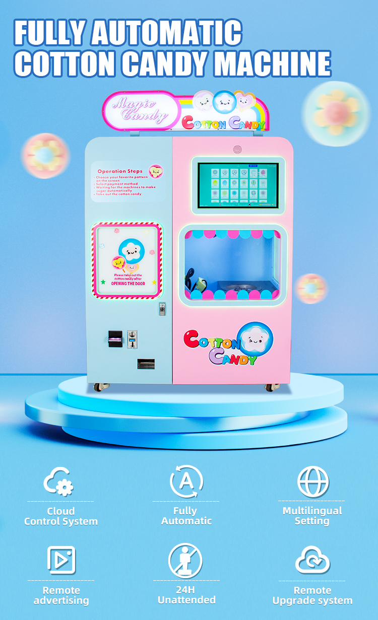 cotton candy vending machine