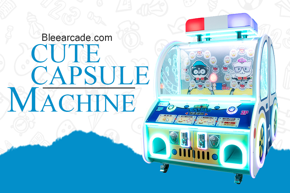 Cute capsule vending machine