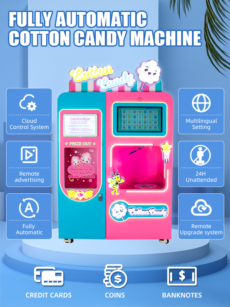 Fully Automatic Cotton Candy Machine