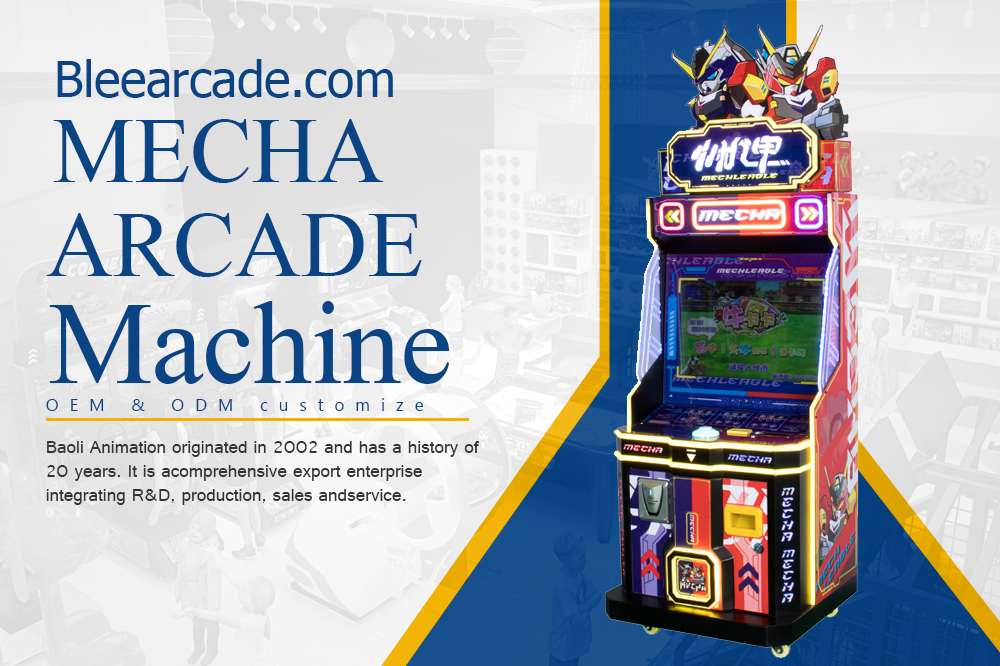 mecha arcade game machine