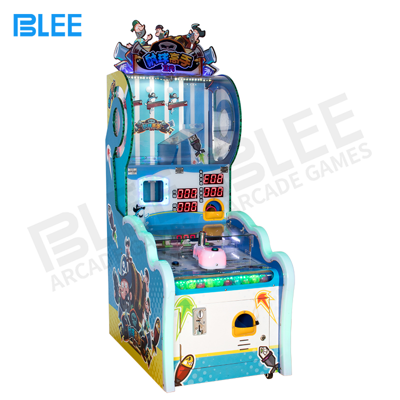 Shooting ball game machine for kid