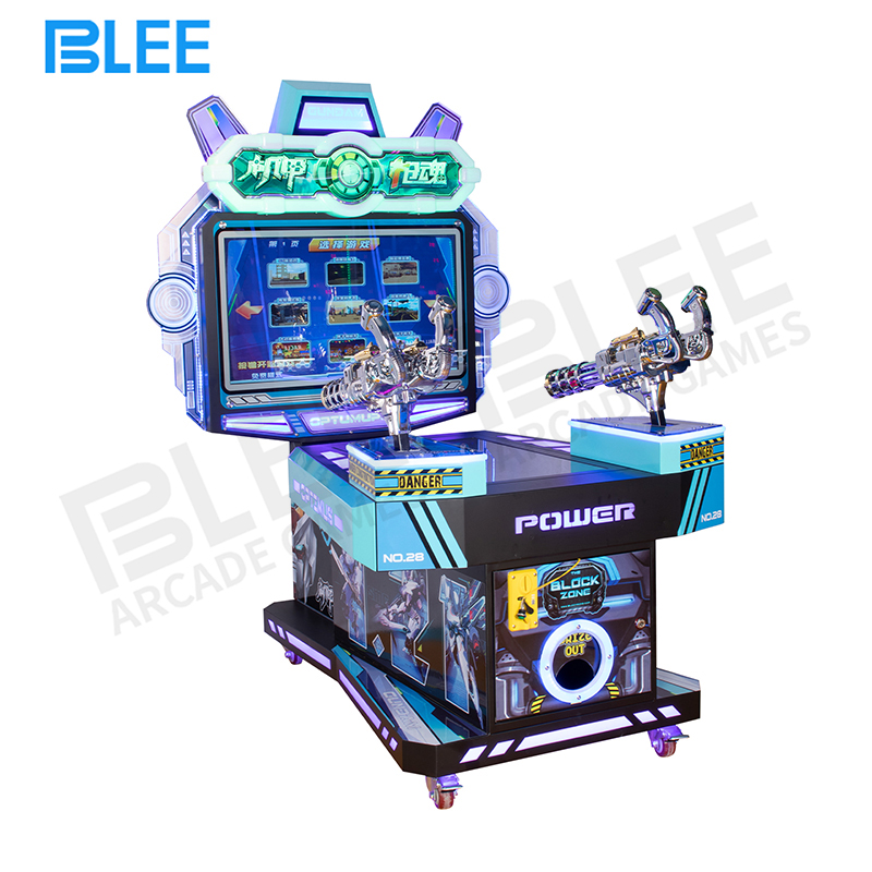 2 Player Interactive Video Arcade Game Machine