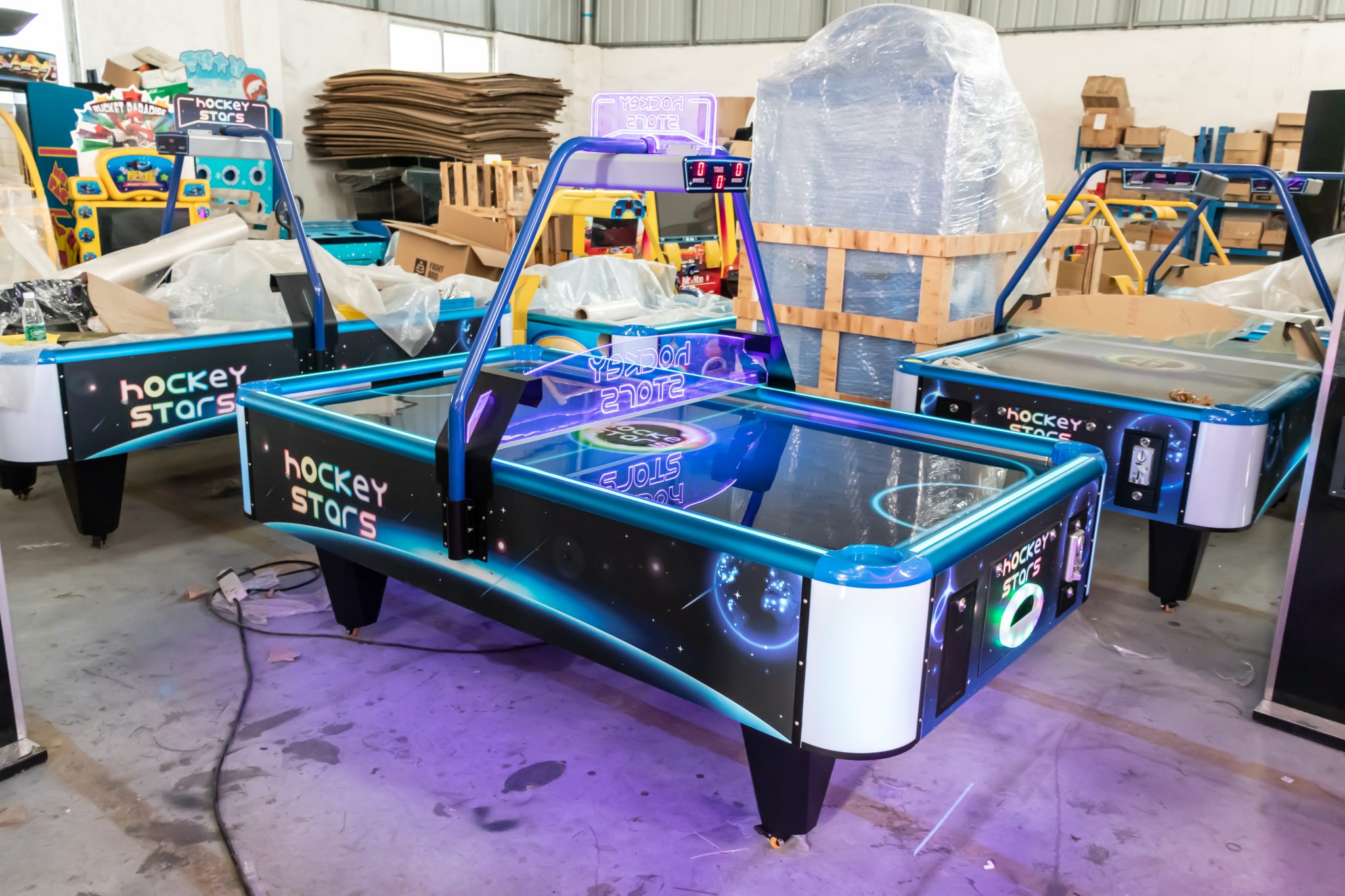 air hockey game machine