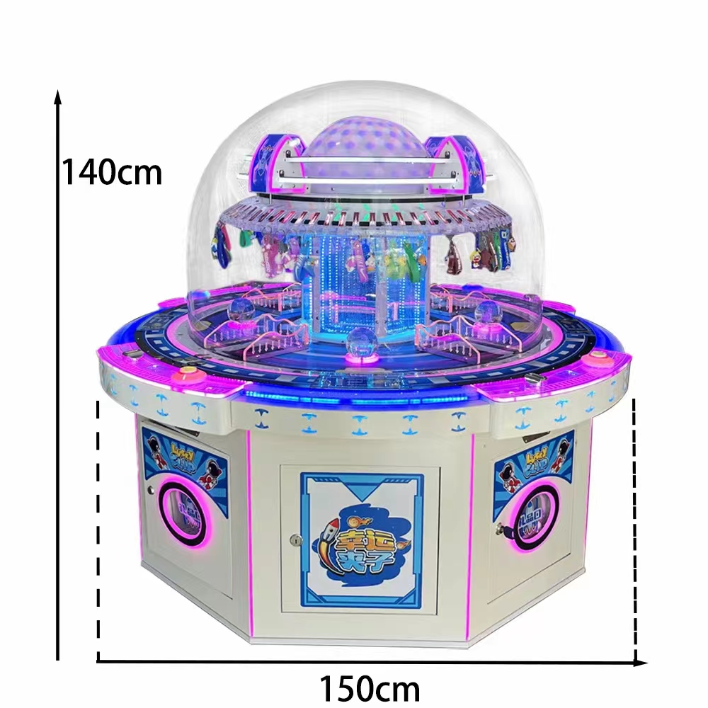 Four Player Candy Grabbing Game Machine