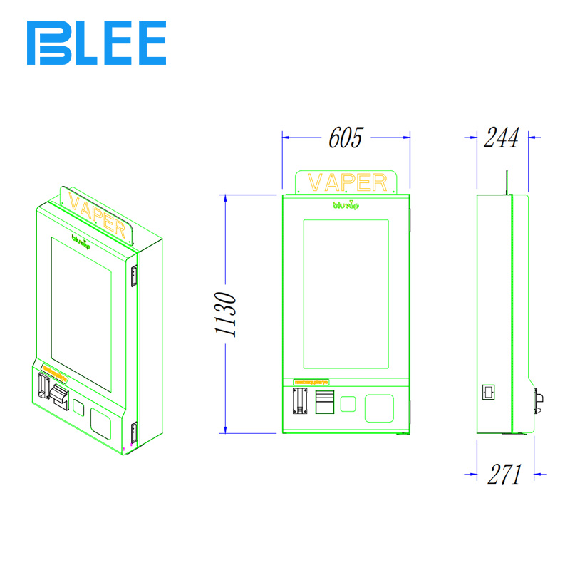 Wall Mounted Vending Machines