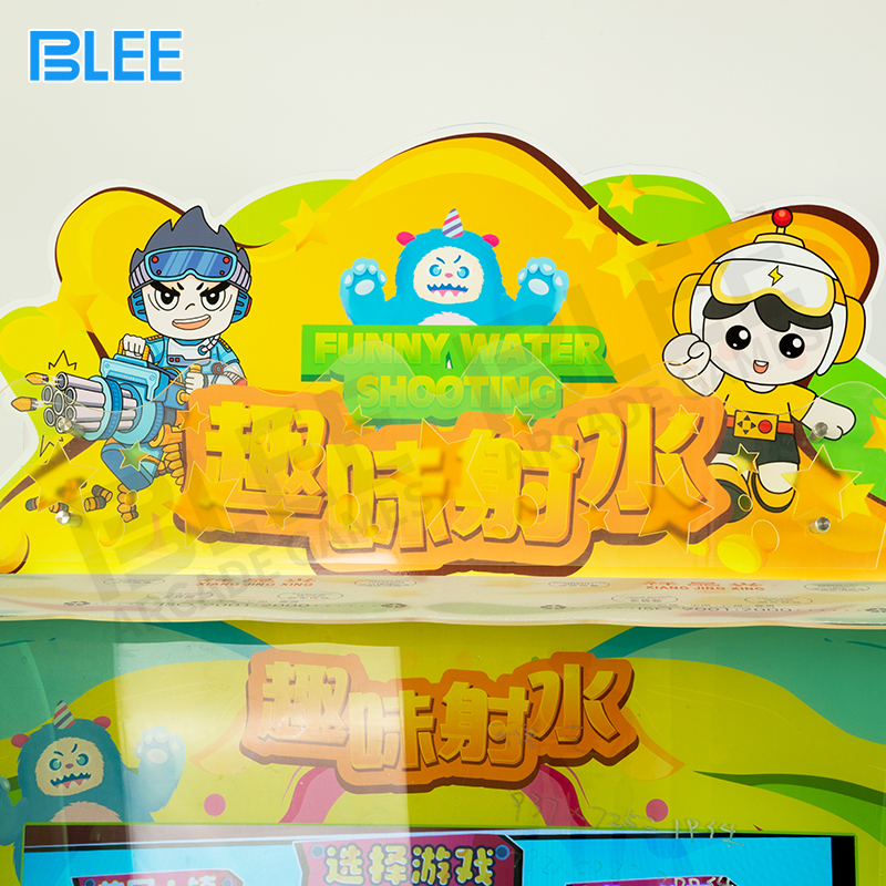 Kids shooting water arcade game machine