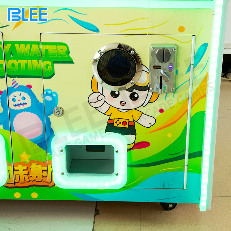 Kids shooting water arcade game machine